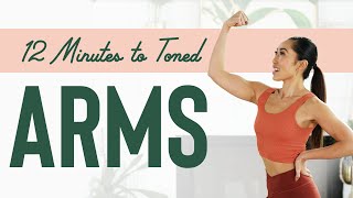 12 Minutes to Toned Arms Workout [upl. by Dibri]