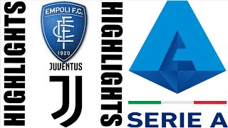 Empoli vs Juventus Highlights 00  Serie A 20242025 [upl. by Lleze]