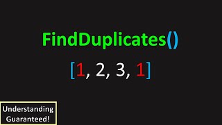 Can You Detect Duplicates LeetCode 217 Contains Duplicates [upl. by Kceb938]