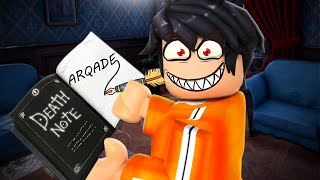 I Got DEATH NOTE in Roblox [upl. by Gerladina]