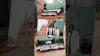 WHITE COAT CEREMONY 🧑‍⚕️🩺 at acms new delhi medstudent whitecoatceremony mbbs [upl. by Dnomse]