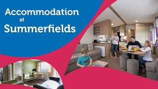 Accommodation at Summerfields Holiday Park  Great Yarmouth Norfolk [upl. by Nothgiel]