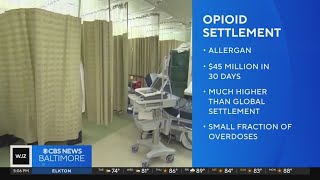 Baltimore reaches 45 million settlement with pharmaceutical company over opioid role [upl. by Columba]