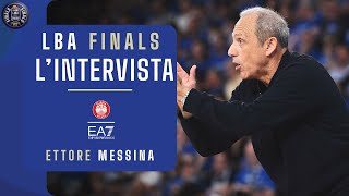 LBA Finals  Lintervista a Ettore Messina [upl. by Lynnell]