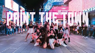 KPOP IN PUBLIC NYC  TIMES SQUARE 이달의 소녀 LOONA quotPTT Paint The Townquot Dance Cover by OFFBRND [upl. by Botnick]