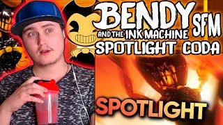 Spotlight Animated CG5  Bendy and the Ink Machine Song  Reaction [upl. by Asnerek593]