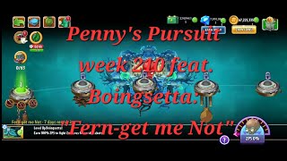 PvZ2 Pennys Pursuit week 210 feat Boingsetta quotFernget me Notquot All levels on all difficulties [upl. by Cohla]