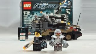 LEGO Ultra Agents Tremor Track Infiltration Review 70161 [upl. by Atirat]