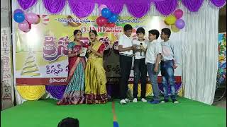 Vakyame Sareeradhariyai Song  Christmas Sandadi 2023 by CCClub  Sainikpuri Secunderabad [upl. by Annaerb]