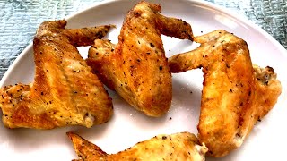 Air Fryer Chicken Wings Recipe  How To Cook Chicken Wings In The Air Fryer  Juicy With Crispy Skin [upl. by Napas329]