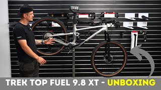 Trek Top Fuel 98 XT Unboxing amp First Impressions  The Dream Trail Bike [upl. by Inge]