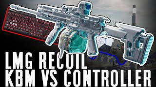 LMG Recoil KBM vs Controller Battlefield 2042 [upl. by Nagar629]