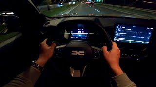 Dacia Duster 2024 Hybrid 140 Night POV Test drive CARiNIK [upl. by Cynde]