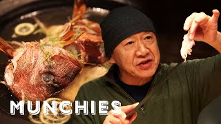 How 3 Michelin Star Sushi Legend Masa Cooks at Home [upl. by Dlarej]