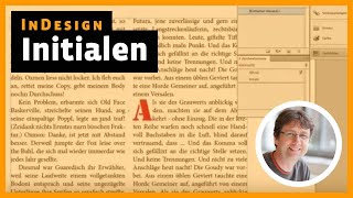 InDesign Tutorial Initialen [upl. by Odlareg]