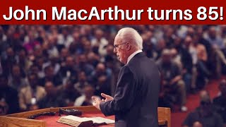 2 Very wellknown preachers were BORN TODAY John MacArthur and  Fathers Day GTY [upl. by Eecal]