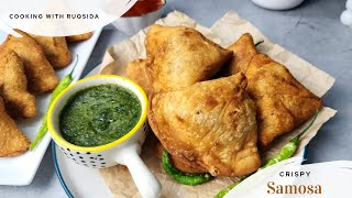 Samosa recipe Crispy Samosa street style Samosa Recipe [upl. by Lahtnero]