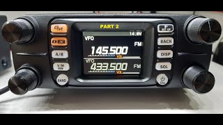 YAESU FTM300 PART 2 [upl. by Loni350]