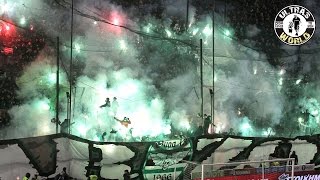 worldofultras in Athens  Panathinaikos vs Olympiakos 22022015 [upl. by Aiel]