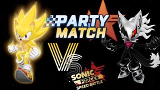 Super Sonic Vs Infinite  Sonic Forces Speed Battle [upl. by Egduj]