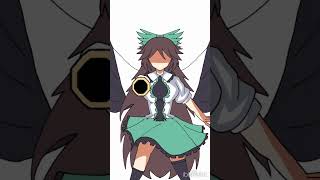 Utsuho Reiuji Speed Paint [upl. by Wenona]