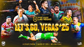 A festival of Rugby League returns to Allegiant Stadium Las Vegas Bigger Bolder and Better [upl. by Tye]