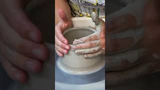 From Clay to Creation Pottery Wheel Basics shorts [upl. by Ralfston402]