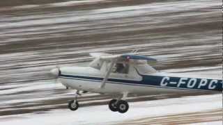 HD Cargair Cessna 152 Touch And Go CSU3 [upl. by Eilegna]