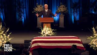 Watch Joe Biden’s full eulogy at John McCain’s memorial service [upl. by Clite]