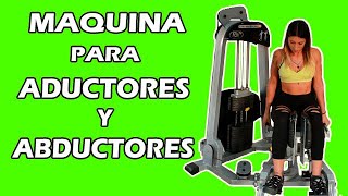 Maquina Aductores y Abductores DOBLE GYM [upl. by Vallo217]