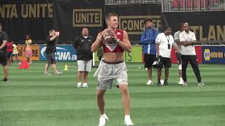 Bo Nix Highlights Rivals Camp Series Five Star Atlanta 2018 [upl. by Auof]