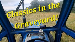 Classic Tractors in the Grave yard Leyland amp Zetor  David brown Morris Minor amp Morris ital [upl. by Daye807]