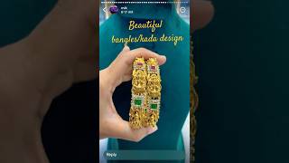 Gold plated bangles design ytshort gold jewellery [upl. by Ursulina20]