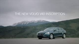 The New Volvo V40 Inscription [upl. by Arretnahs651]