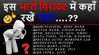 🔴 BLACKMonday 🚨 TATASTEEL amp RELIANCE VIEW  MARUTI  INDUSIND BANK  SJVN  IFCI  IRB INFRA [upl. by Almeda]