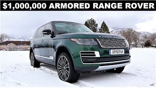 Armored Land Rover Range Rover SVA Is This Crazy Bullet Proof Range Rover Worth It [upl. by Huan]