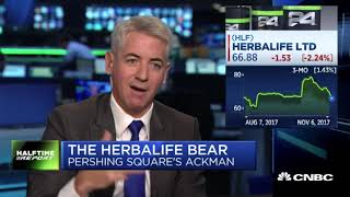 Bill Ackman on Shorting Herbalife [upl. by Alleunamme342]