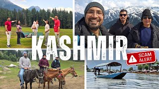 Kashmir Tourist places  Scams in kashmir  Places to visit  Pahalgam Sonmarg Gulmarg Srinagar [upl. by Flip440]