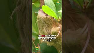 ✨Master of the Rainforest Canopy🌿TwoToedSloth rainforestanimals slothlife wildlifefacts [upl. by Maloney]