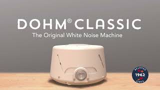 Yogasleep Dohm Classic White The Original White Noise Sound Machine Soothing Natural Sounds [upl. by Accebor796]