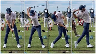 Joaquin Niemann Driver 3Woods Irons Wedge Swing and Slowmotion [upl. by Grayson955]