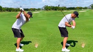 BROOKS KOEPKA SLOW MOTION IRON  DIVER SWING 2021 [upl. by Hayton843]