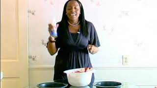 How to Pour Cake Batter into Pans [upl. by Keg]