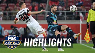 VfB Stuttgart vs Hertha BSC Berlin  201819 Bundesliga Highlights [upl. by Ehcropal]