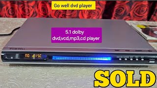 GOWELL DVD PLAYER sold out gentlemandvdplayer dvd cdplayer [upl. by Aihtela]