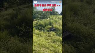 Remotecontrol lawnmower Lingjie If theterrain isnot complicated donotchoose offroadtankviralvideo [upl. by Tiana458]