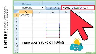 EXCEL BÁSICO 5  FORMULAS Y FUNCIÓN SUMA [upl. by Somar539]