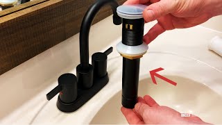 How to Install a New Faucet [upl. by Nosirb863]