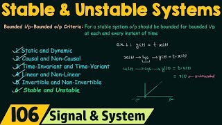 Stable and Unstable Systems [upl. by Asikal381]