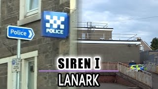 The Lanark Siren on top of the police station Siren I  last in the tour [upl. by Ric278]